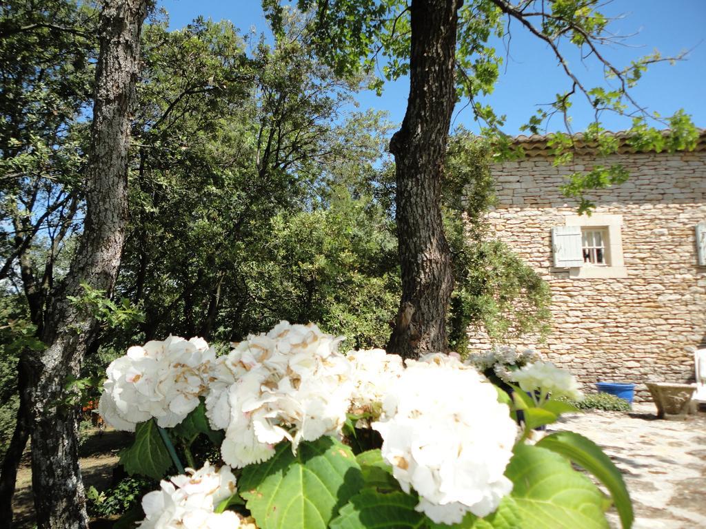 La Chênaie De Gordes Acomodação com café da manhã Exterior foto