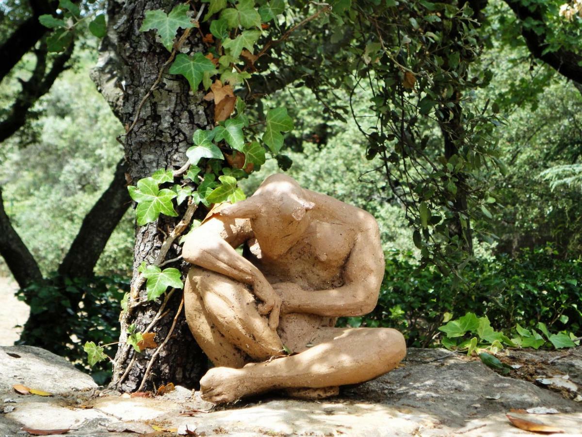 La Chênaie De Gordes Acomodação com café da manhã Exterior foto