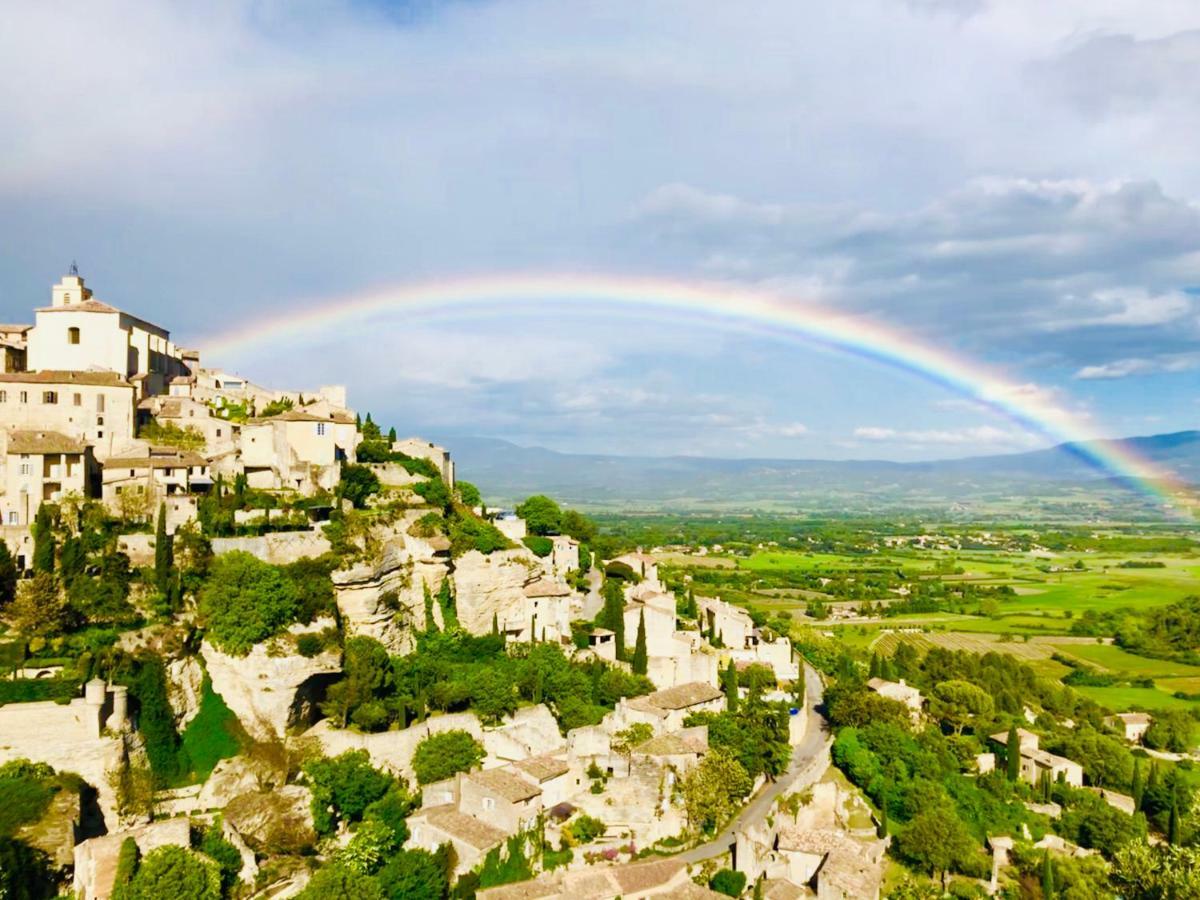 La Chênaie De Gordes Acomodação com café da manhã Exterior foto